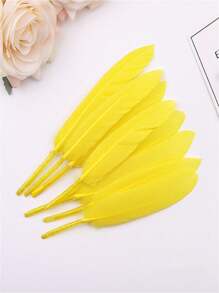 20 piezas Plumas de pato de 10-15 cm (4-6 pulgadas) Accesorios de manualidades Decoración DIY Tiempo libre creativo Atrapasueños Carnaval Fiesta Pendientes Plumas para boda