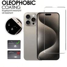 5 piezas de película de vidrio templado compatible con iPhone 16, 16 Plus, 16 Pro, 16 Pro Max, 15, 14, 13, 12, 11 Pro Max, X, XS, XR, Mini, 7, 8, 14 Plus, protector de pantalla compatible con iPhone 14, 15 Pro Max, regalo para cumpleaños, familia, amigos, protector de pantalla de teléfono, accesorios de teléfono