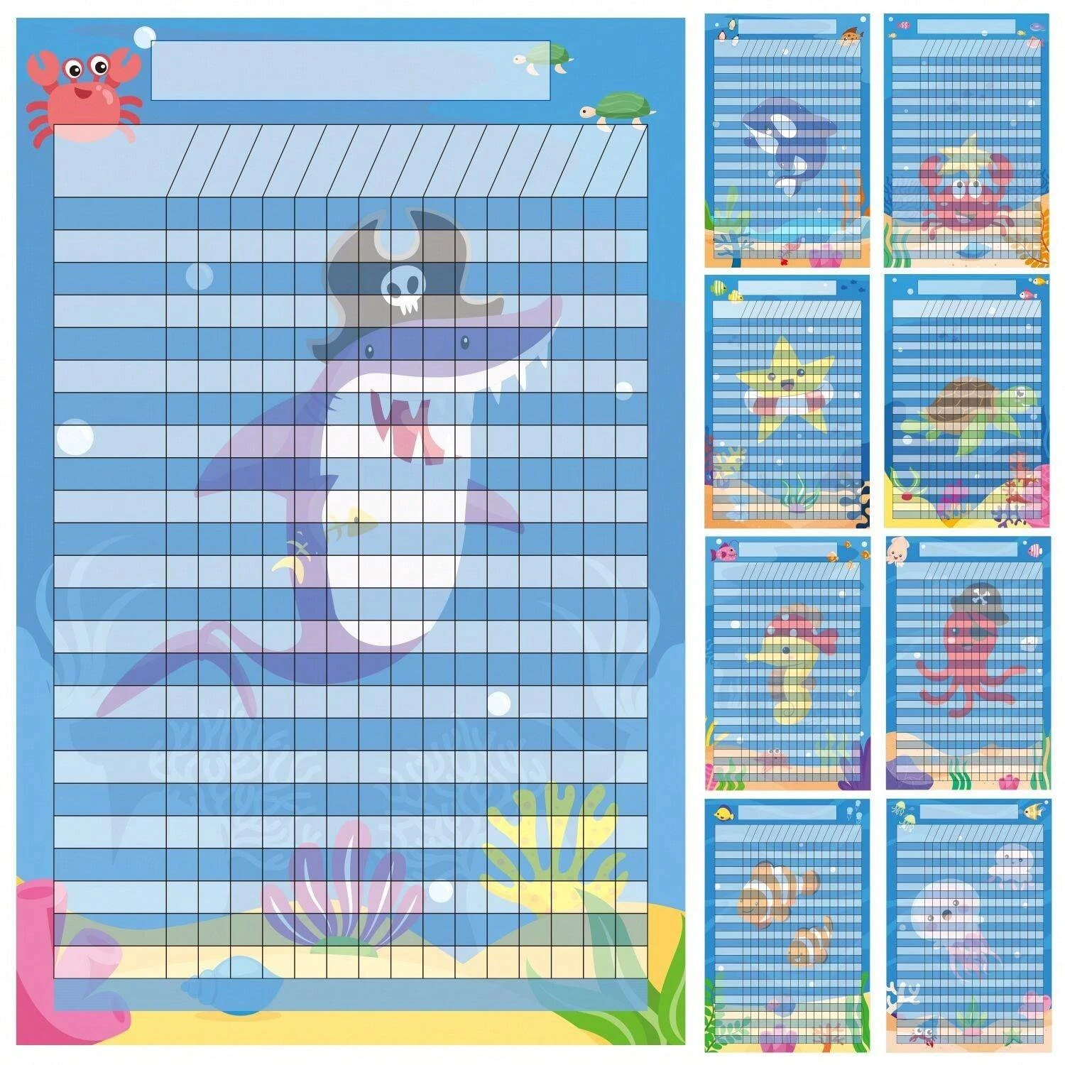 Teacher Created Resources® Classroom Cottage Incentive Charts, 36 Per