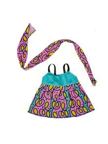 12-Inch Simulation Doll Ditsy Floral Bodysuit With Rubber Clothes Reborn Doll, Multi-Color Cute Stuffed Doll For Children's Doll And Infant Clothing - Multicolor - View 11