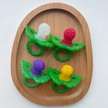 1 件创意红葡萄设计硅胶奶嘴，适合新生儿出牙期 - 葡萄 - 查看 5