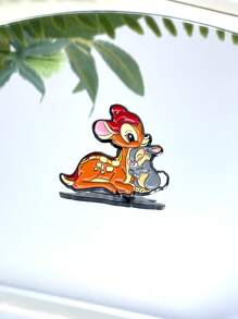 Cartoon Movie Bambi Thumper Enamel Pins, Cute Deer And Rabbit Brooch Metal Lapel Badges Movie Fans Collection, Backpack Bag Hat Accessories, Gifts For Fans - XZ009 - View 4