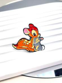 Cartoon Movie Bambi Thumper Enamel Pins, Cute Deer And Rabbit Brooch Metal Lapel Badges Movie Fans Collection, Backpack Bag Hat Accessories, Gifts For Fans - XZ009 - View 5