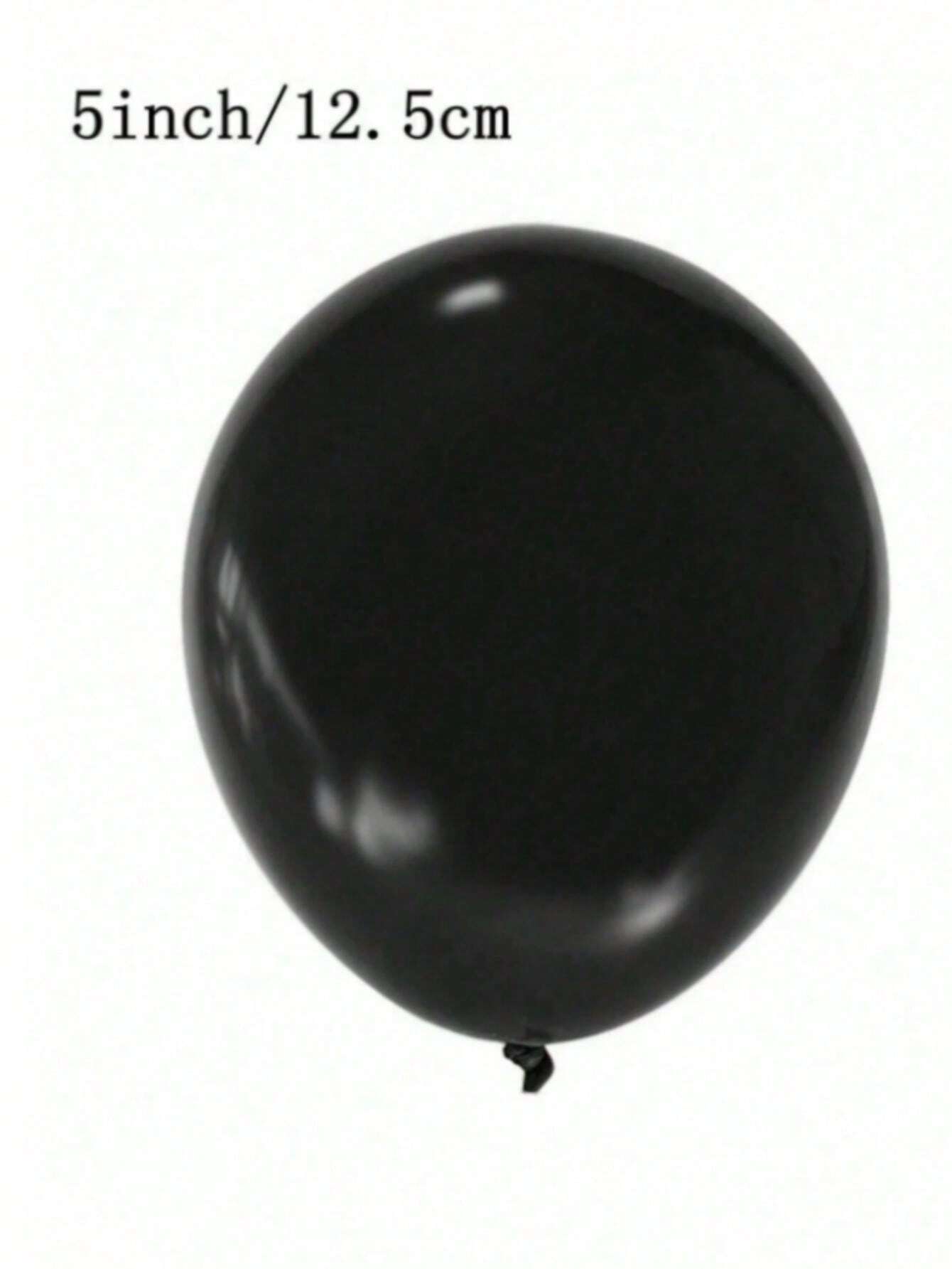 50pcs, Matte Black Balloons, Black Balloons For Balloon Garland Or ...