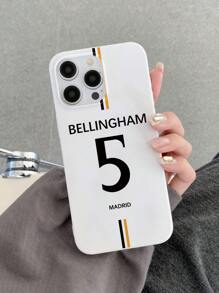 Football Jersey #5 Phone Case, Compatible With IPhone 17 / Air / 17 Pro / 17 Pro Max, Phone Case For Galaxy S26/S26 PLUS/S26 Ultra - Multicolor - View 1