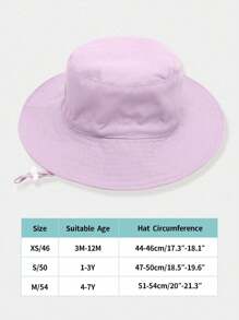 2pcs Kids Solid Color & Butterfly Print Adjustable Sun Protection Breathable Casual Bucket Hats For Outdoor Travel And Daily Wear - Multicolor - View 5