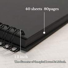 10x10 Inch DIY Scrapbook Album, 80 Pages Blank Memory Book For Wedding And Anniversary Family, White Gifts Birthday Graduation