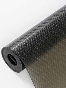 1 Roll/3 Rolls/5 Rolls Transparent Black Shelf Liner, Small Non-Slip Cabinet Mat, Transparent Non-Adhesive Drawer Liner, EVA Waterproof Refrigerator Mat, Easy To Cut Cabinet Liner, Suitable For Shelves, Tables, Cabinets, Kitchen, Storage Racks. (Small 11.8 Inches*59 Inches/30*150cm) - Pure Black - View 7