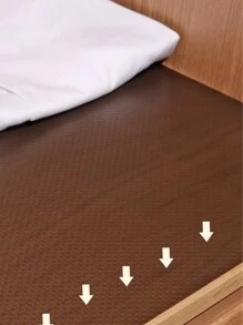 1 Roll/3 Rolls/5 Rolls Transparent Black Shelf Liner, Small Non-Slip Cabinet Mat, Transparent Non-Adhesive Drawer Liner, EVA Waterproof Refrigerator Mat, Easy To Cut Cabinet Liner, Suitable For Shelves, Tables, Cabinets, Kitchen, Storage Racks. (Small 11.8 Inches*59 Inches/30*150cm) - Pure Black - View 8