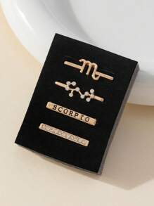 Bộ 4 dây đeo Apple Watch Vòng trang trí 12 mẫu chòm sao Linh vật may mắn Tương thích với dây đeo đồng hồ Apple/Samsung/Huawei dành cho nam và nữ - Một cỡ - Xem 18