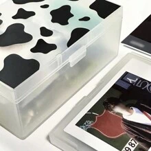 TYFYO 5 hojas/130 piezas Pegatinas de estampado de vaca, calcomanías autoadhesivas con patrón de vaca negra, pegatinas decorativas de manchas negras para decoración de fiesta temática de vaca o manualidades DIY