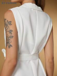 Women Blouses - White - View 6