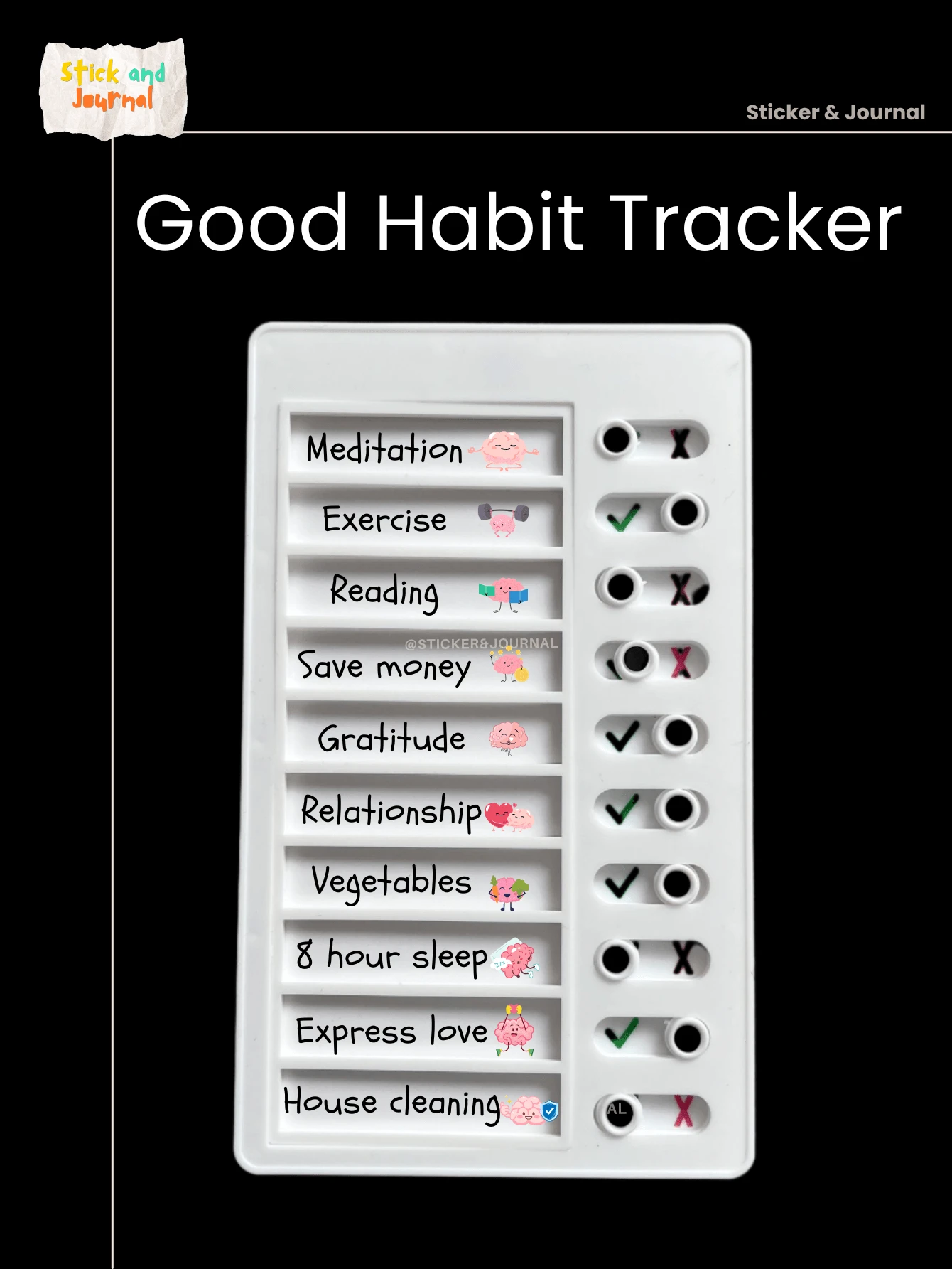 To Do List Planner Riutilizzabile - Tabella Faccende Per Bambini E Adulti Con Pennarello - Foto 9