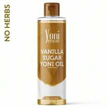 Vanilla Sugar Yoni Oil, 4oz, For Personal Care, Moisturizing, PH Balancing And Great For Sensitive Skin With Vanilla Sugar Scent By Yoni Rescue