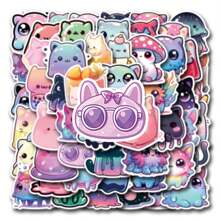 53 miếng dán Jelly Cat Nhãn dán thẩm mỹ Vinyl cho sổ lưu niệm, nhật ký, máy tính xách tay, ốp lưng, ván trượt, chai nước, máy tính, điện thoại, phim hoạt hình, mũ cứng, nhãn dán xe và đề can - Nhiều màu - Xem 4