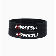 5pcs Inspiring Silicone Wristbands, Multi-Colored Rubber Bracelets For Sports - Multicolor - View 4