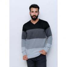 Men Winter Coats - 黑色 - 查看 1