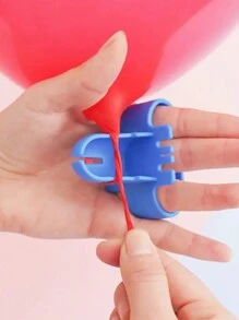 3 Stücke zufällig farbige Ballon Knoter - Verschiedenfarbig - Übersicht 2