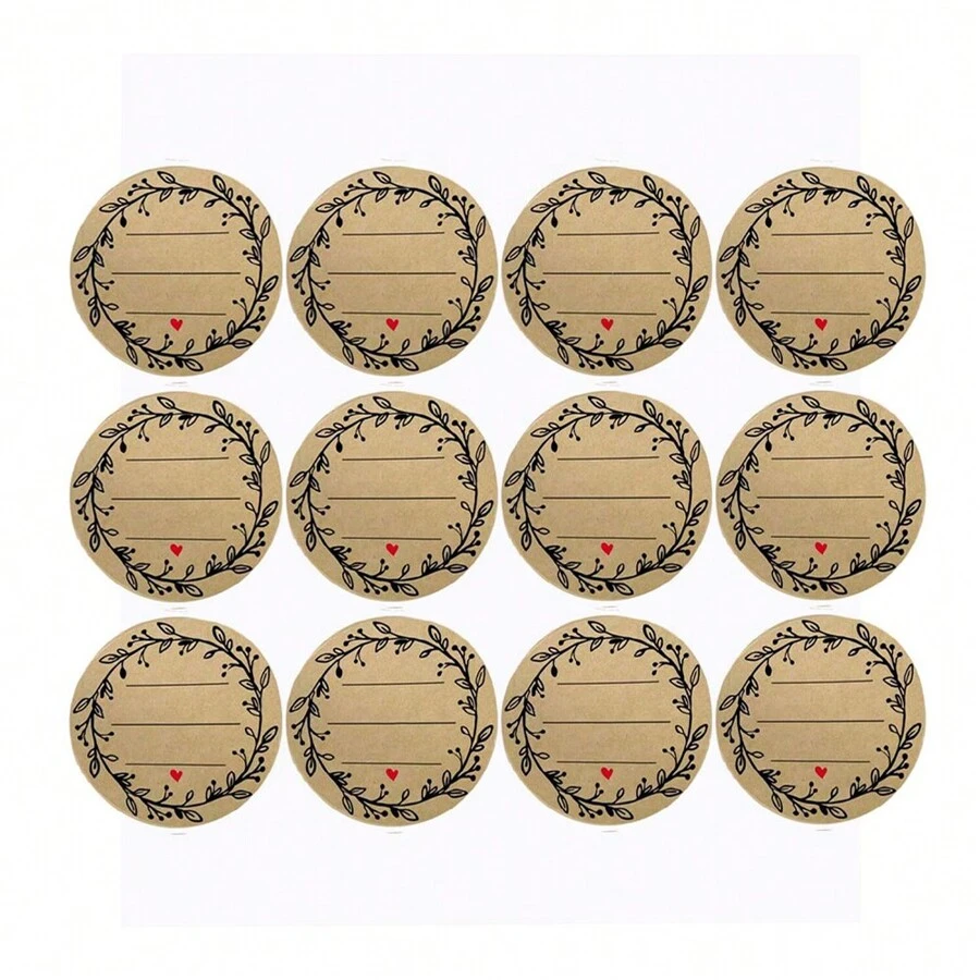 30pcs Letter Graphic Gift Wrapping Sticker