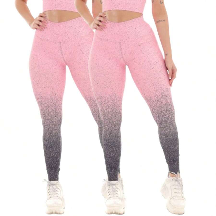 Women Sports Leggings - 彩色 - 查看 1