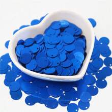 20g 400pcs Paillettes 10mm Flat Round Large Sequin Edge Hole Loose Sequins 1cm Diy Jewelry Sewing Wedding Decoration Craft Garment Accessories Lentejuelas