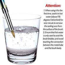 Bộ 4 cọ vẽ móng nghệ thuật, cọ sơn móng tay, bút vẽ móng acrylic chuyên nghiệp, cọ vẽ móng nghệ thuật cho salon tại nhà Tự làm móng tay - Nhiều màu - Xem 8