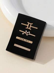 Bộ 4 dây đeo Apple Watch Vòng trang trí 12 mẫu chòm sao Linh vật may mắn Tương thích với dây đeo đồng hồ Apple/Samsung/Huawei dành cho nam và nữ - Một cỡ - Xem 22