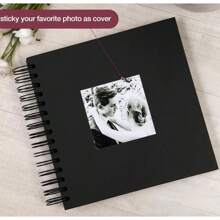 10x10 Inch DIY Scrapbook Album, 80 Pages Blank Memory Book For Wedding And Anniversary Family, White Gifts Birthday Graduation