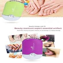 Ventilador de pestañas, ventilador mini portátil recargable por USB para secado de pestañas, perfecto para aplicación de extensiones de pestañas - Multicolor - Ver 4