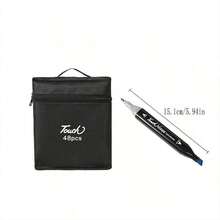 12/24/48/60/80pcs, Mixed Color Marker Pen Set,  Personalized Dual Tip Acrylic & Watercolor Marker Set For Professional Comic, Drawing, Design And Art Using - Multicolor - View 8