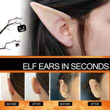 6pcs Halloween  Ear Corrector And Shaper Support Stickers For Party, Invisible Ear Lift Tape - Clear - View 5