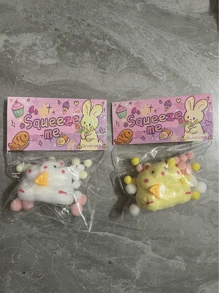 Nuevo juguete suave y sólido de TPR para apretar hámsters, muñeco antiestrés de ratón de dibujos animados, regalo de juguetes, Squishy, juguete, juguetes, Squishy, Taba Squishy, Taba Squishy, Squishy, juguetes, Taba Squishy, Juguetes antiestrés - Multicolor - Ver 6