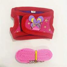 1入組天竺鼠安全帶和牽繩，刺蝟貓兔荷蘭豬小寵物遛狗背帶 - 彩色 - 查看 10