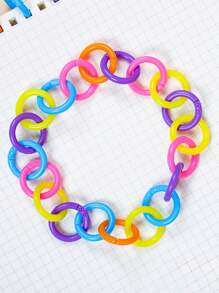 50pcs 20pcs Color Moving Ring Binder Open Ring Plastic Binding Ring Album Binder Ring Binder Ring Clamp Ring, Student Supplies For Returning To School At The Beginning Of The Term, Stationery For Binding Graduation Photos.