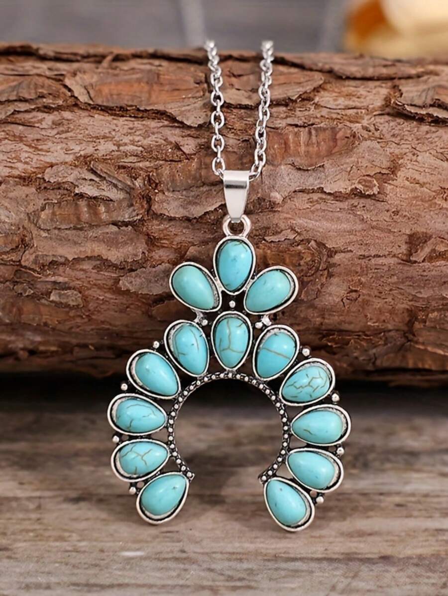 绿松石装饰项链