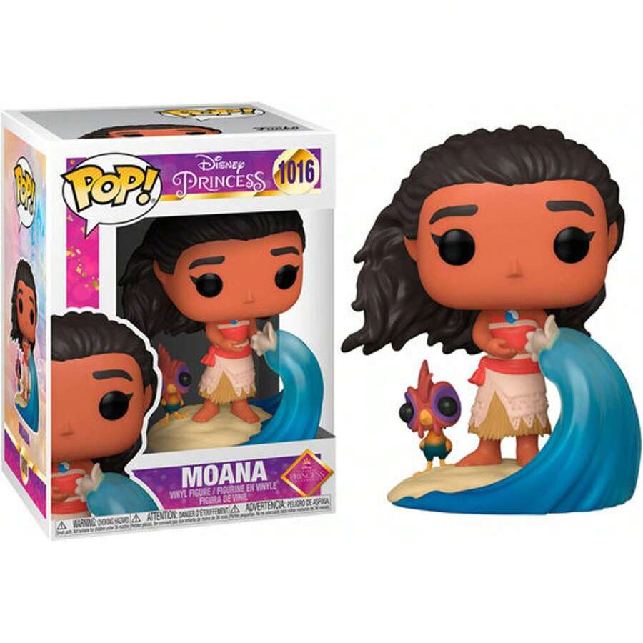 ULTIMATE PRINCESS VAIANA POP FIGUUR - Limited Edition verzamelobject Funko Pop - Funko Pop Gedetailleerd en realistisch ontwerp - Funko Pop Ideaal als cadeau - Funko Pop Grote verscheidenheid aan personages - Veel kleurig - Bekijken 1