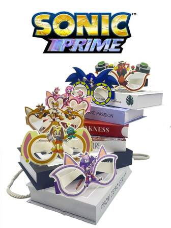 NEW 6 Styles Cartoon Anime Figure Image Disposable Paper Glasses Weekend Festival Theme Partys Photograph Dress Up Prop Glasse