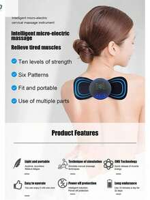 EMS Massage Patches - 彩色 - 查看 3