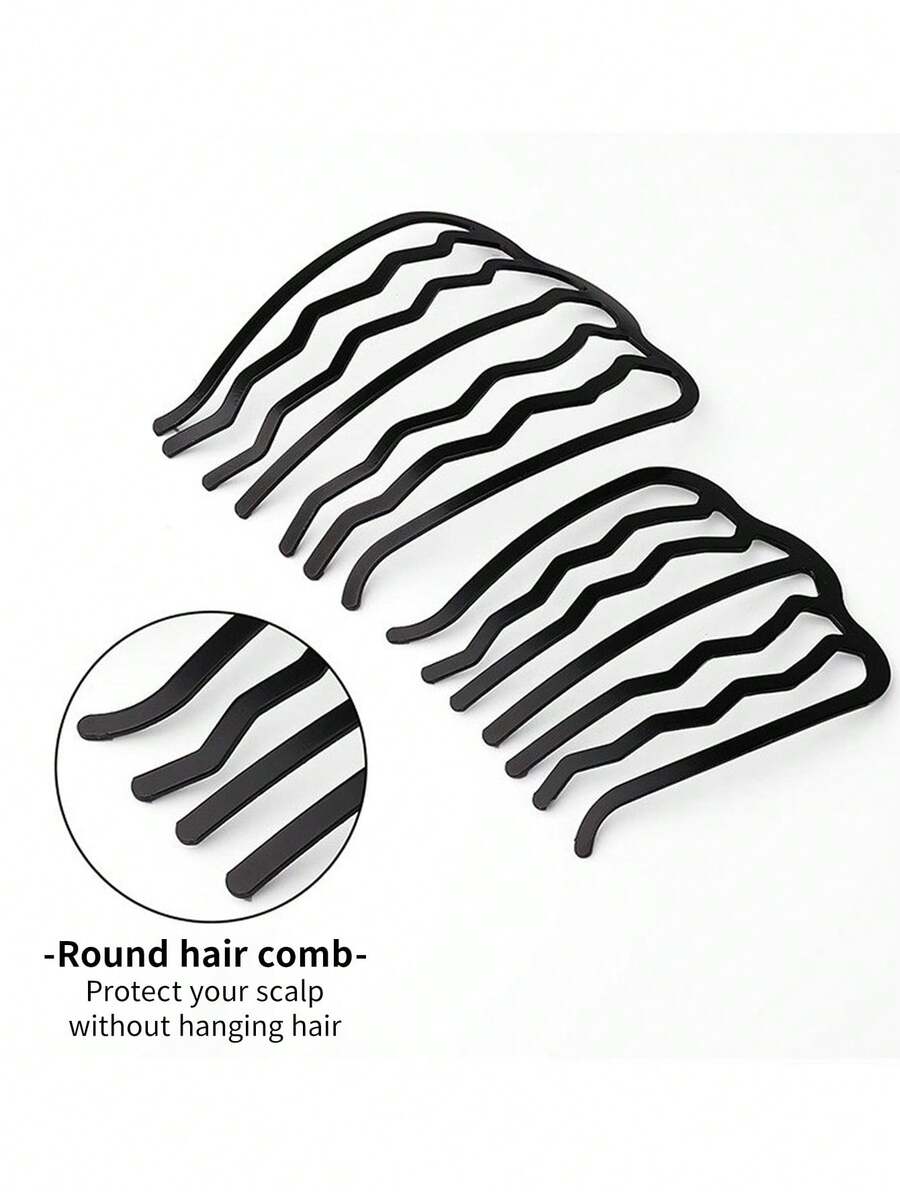 2pcs Bun Maker Hair Tool Set, Simple & Versatile Hair Accessories With