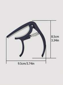 1 Capo Đàn Ukulele Nhựa, Capo Hai Tông Màu Hiện Đại, Kẹp Điều Chỉnh Đàn Ukulele Bằng Nhựa - Nhiều màu - Xem 2