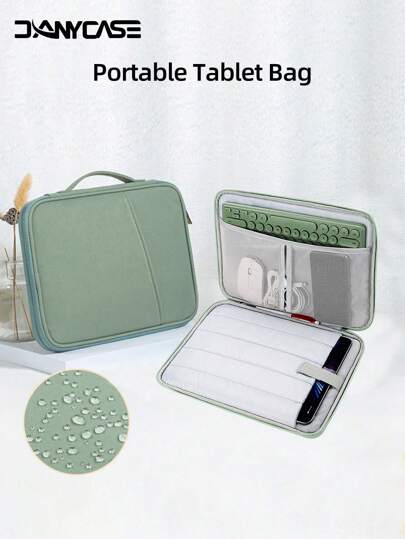 DANYCASE Tablet Bag For 11-13 Inch Protective Tablet Sleeve Case Padded Carrying Case Compatible With Ipad ASUS