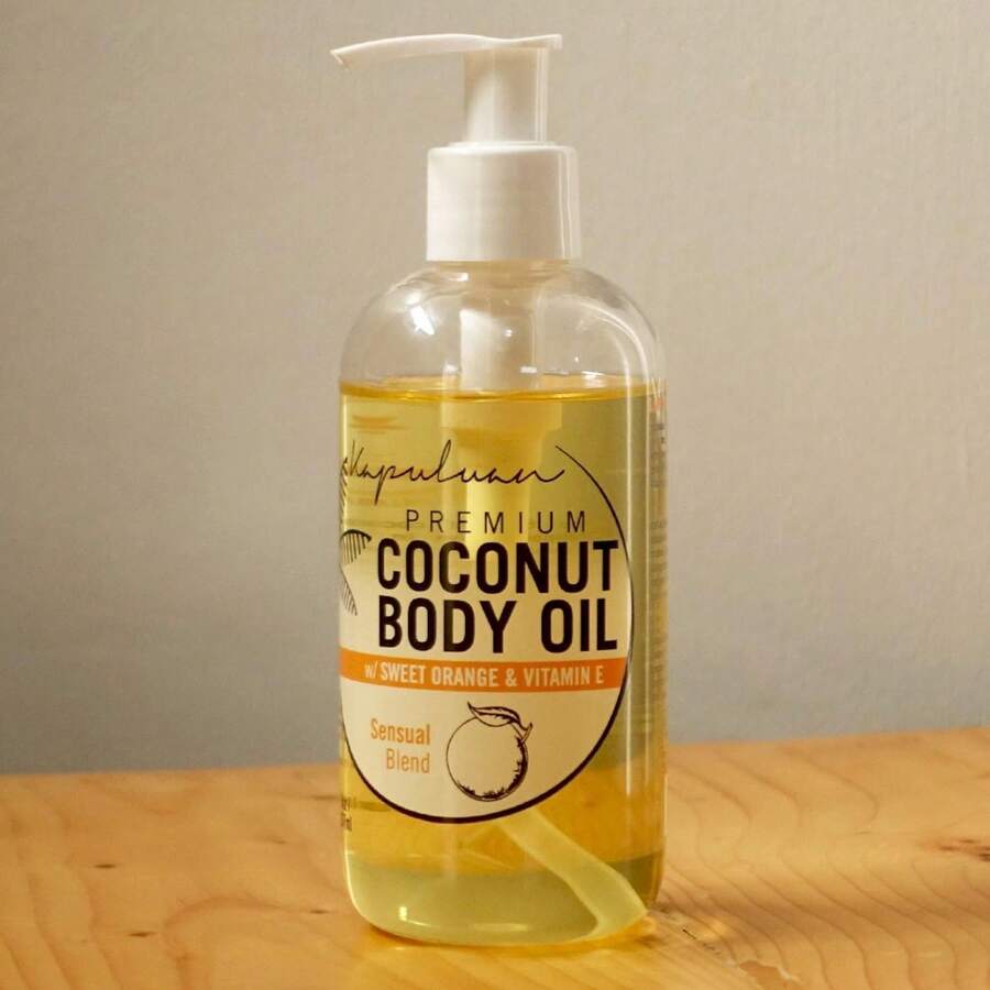 Kapuluan Coconut Body Oil Romantic Sensual Citrus With Almond, Jojoba