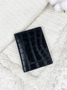 Monedero de bolsillo con diseño de animales, cartera de moda, delgada, ligera, portátil, para dinero en efectivo, tarjeta, monedero, bolsillo para regalo de cumpleaños, regalo de aniversario, Navidad, día de San Valentín, pareja, mujer, niña, adolescente, para estudiantes universitarios, estudiantes de escuela, hombres, cartera de alta calidad, tarjetero, cartera, tarjetero, tarjetero de visita, tarjetero de crédito, tarjetero de identificación, tarjetero para mujer, cartera pequeña para mujer - Negro - Ver 3