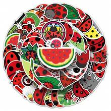 Bộ 50 Ngộ nghĩnh Dễ Thương Bọ Rùa Chống Nước Miếng Dán DIY Cho Điện Thoại Laptop Ván Trượt Sáng Tạo Graffiti Xe Ô Tô Xe Máy Miếng Dán - Nhiều màu - Xem 7