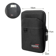 Nylon Bag Outdoor Waist Fanny Pack Men Phone Pouch Camping Hunting Waist Bag EDC Gears Christmas Gifts Winter Christmas Bag Bum Bag Sling Bag Travel Bag Gifts Thanksgiving Fall Holiday Storage Bag Merry Christmas Men Bag Chest Bag Cross Bag Side Bag Crossbody Bag Men Gifts Hiking Hiking Student Large Capacity Multi-Functional Portable Fashionable Running Accessories Tools Belt Bag Festival Phone Bag - Multicolor - View 12