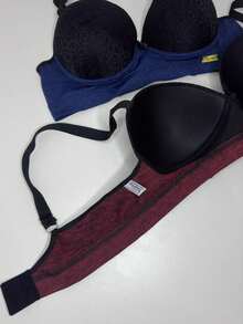 Plus Size Bras & Bralettes - 彩色 - 查看 5