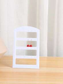 1PC/3PCS/6PCS Jewelry Holder Organizer Earring Organizer With 24 Holes Jewelry Display Storage For Woman Gifts Earring
