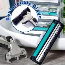 手動刮鬍刀，便攜雙邊刀片刨刀，小型可清洗三合一修鬍器 - 彩色 - 查看 4