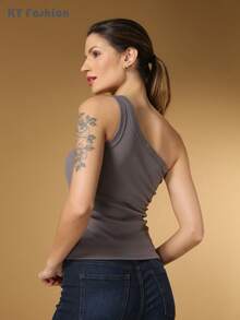 Women T-Shirts - Màu xám đen - Xem 5