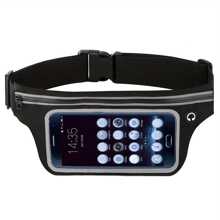 1pc Touch Screen Waterproof Outdoor Sports Waist Bag, Unisex Running Fitness Leisure Phone Bag Waist Pack Travel Bag